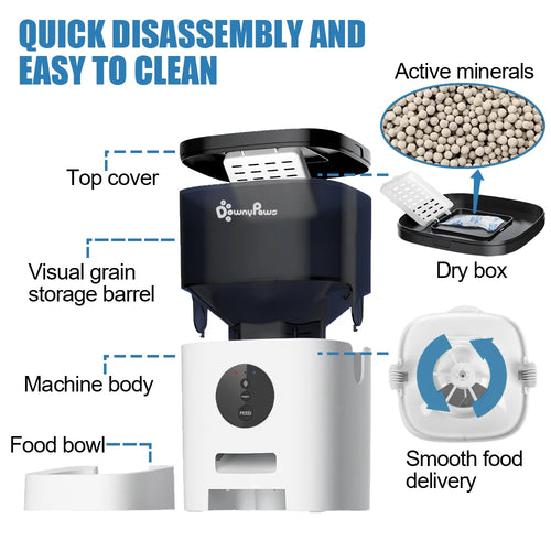Distributeur automatique de croquettes - vue 2