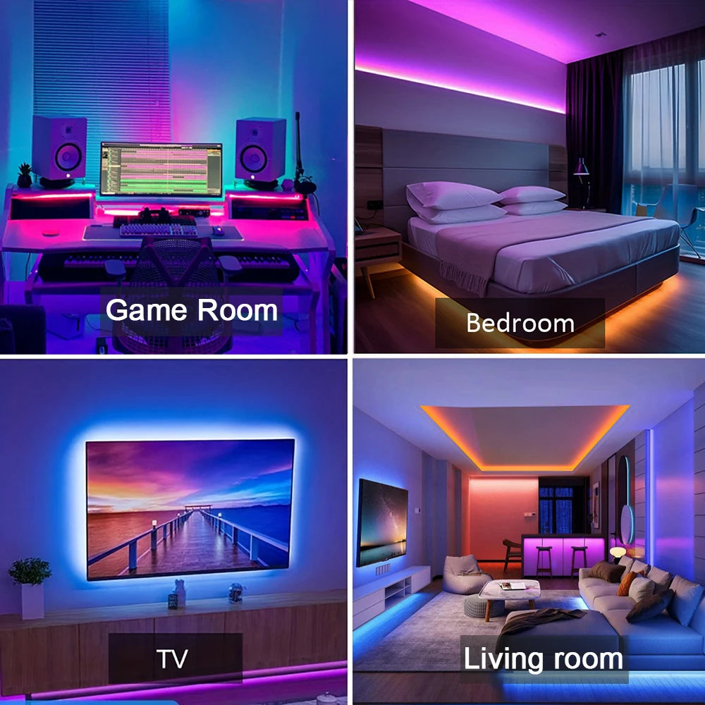 Bandes LED RGB connectées - vue 3