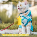 Distributeur de sacs pour déjections canines