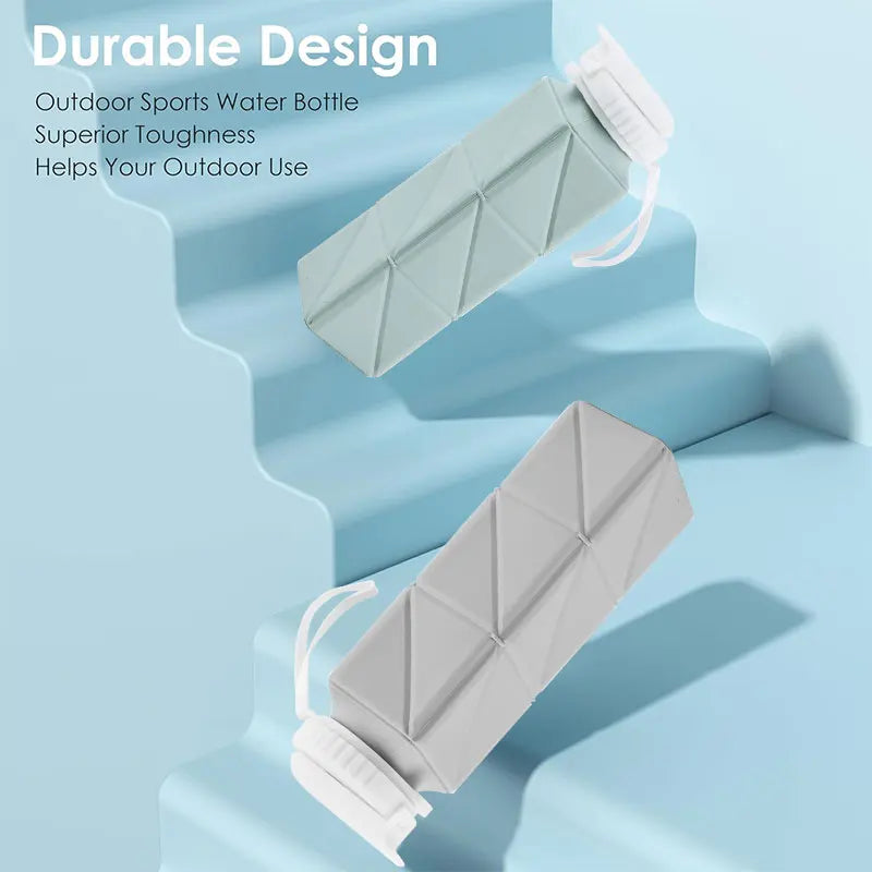 Gourde pliable en silicone - vue 1