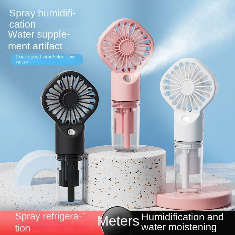 Mini ventilateur brumisateur portable - vue 2