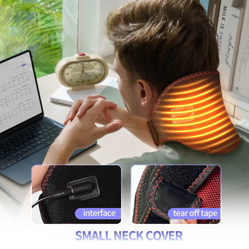 Masseur cervical chauffant portable - vue 2