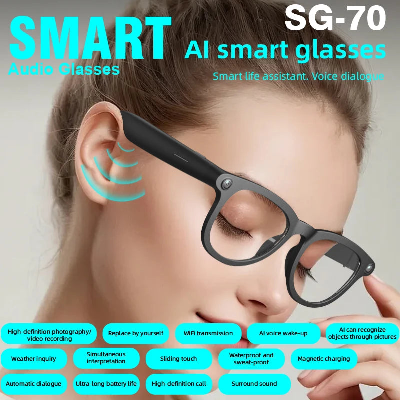 Lunettes IA connectées - vue 1