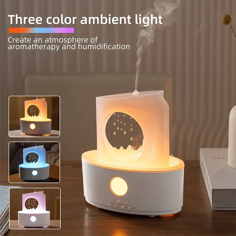 Humidificateur LED effet nuage - vue 2