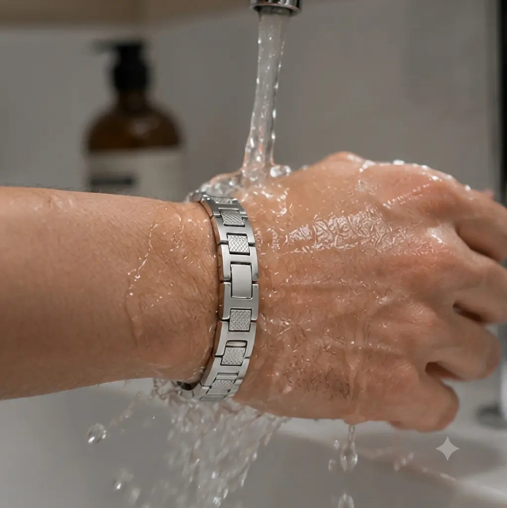 Luxury Crocodile Chain Bracelet for Men - Adjustable Stainless Steel Chain, Waterproof and Rustproof, Comes in a Beautiful Gift Box, a Stylish Accessory, the Ideal Gift for Your Boyfriend or Husband Set Teen Trendy.